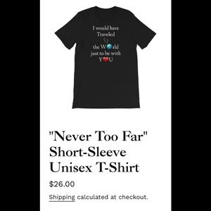 Travel the world T-shirt, Order it today!!